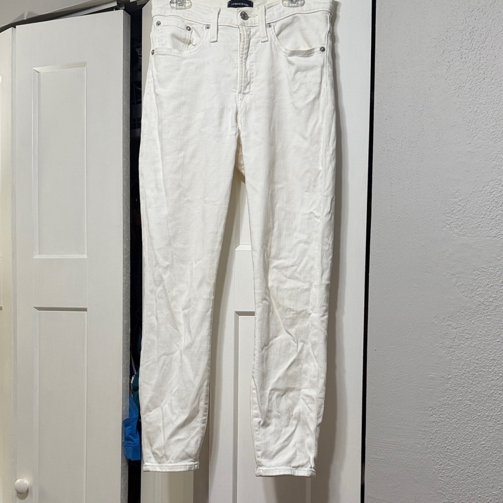 J. Crew Women's Cream Skinny Jeans